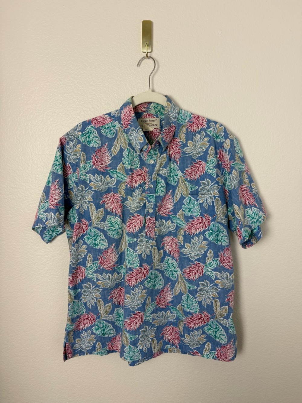 Vintage Hawaiian Shirt Cooke Street Liberty House Single Stitch Resortwear Beach
